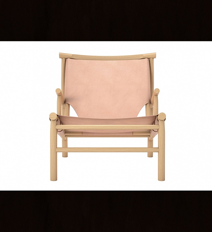 Кресло Samurai Chair - Nature Leather фабрики NORR11 Фото N3